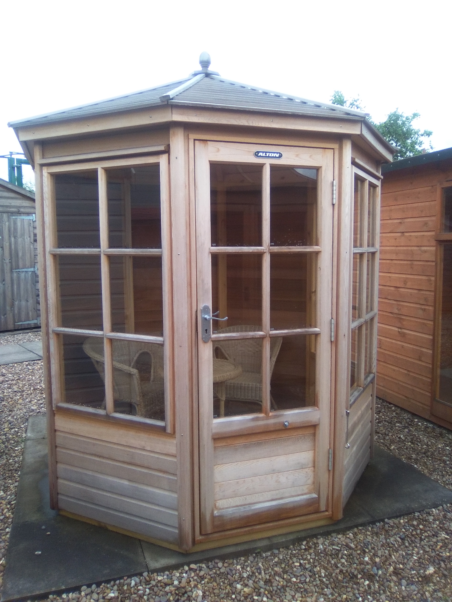 Alton Summerhouses Shipton 6x6 Summerhouse 2021 (Chesterfield Ex